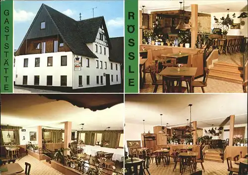 Rottenburg Neckar Gaststaette Roessle Kat. Rottenburg am Neckar