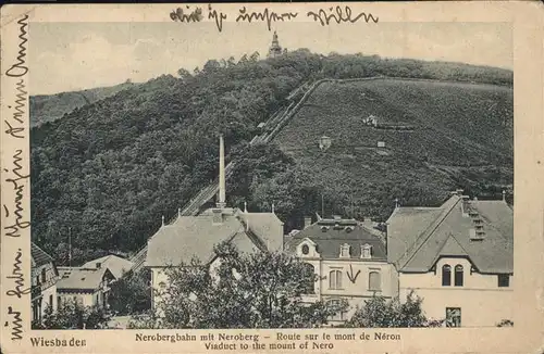 Wiesbaden Nerobergbahn Kat. Wiesbaden