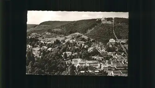 Wildbad Schwarzwald Blick auf den Sommerberg Kat. Bad Wildbad