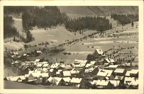 Oberschoenau Thueringen Ortsansicht Kat. Oberschoenau Thueringen