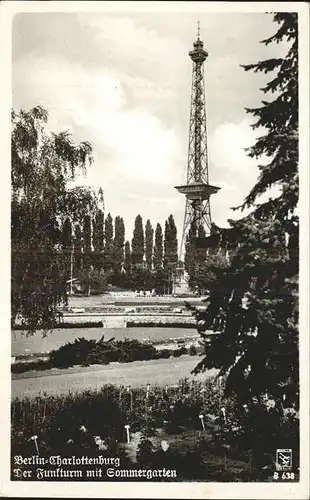 Charlottenburg Funkturm Sommergarten / Berlin /Berlin Stadtkreis