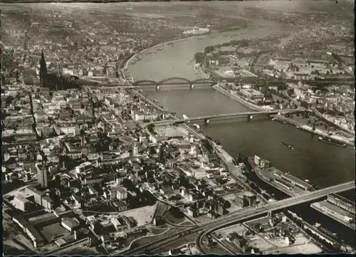 Koeln Rhein Koeln Rhein Fliegeraufnahme * / Koeln /Koeln Stadtkreis