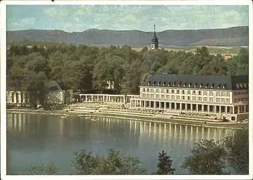 Bad Salzungen Kurhausanlagen am Burgsee Kat. Bad Salzungen