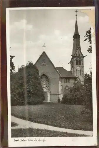 Bad Liebenstein Ev Kirche Kat. Bad Liebenstein