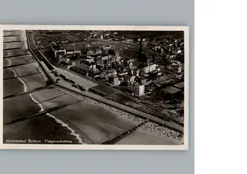 Borkum Nordseebad Fliegeraufnahme / Borkum /Leer LKR