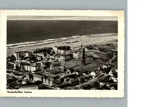 Borkum Nordseebad Luftaufnahme / Borkum /Leer LKR