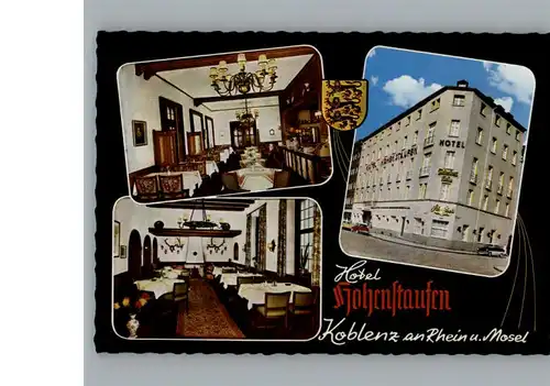 Koblenz Rhein Hotel Hohenstaufen / Koblenz /Koblenz Stadtkreis