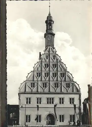 Zwickau Gewandhaus Stadttheater Kat. Zwickau