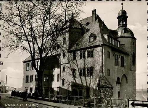 Koblenz alte Burg Kat. Koblenz