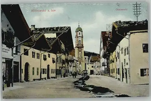 Mittenwald Bayern Mittenwald  ungelaufen ca. 1920 / Mittenwald /Garmisch-Partenkirchen LKR