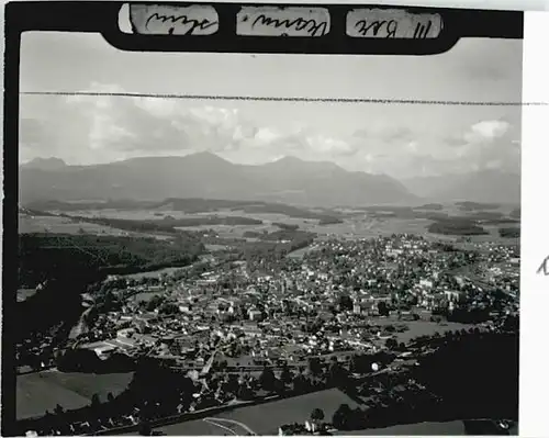 Traunstein Fliegeraufnahme o 1967