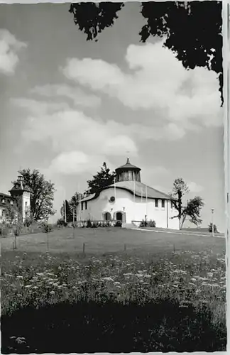 Traunstein Oberbayern Traunstein Heilig-Kreuzkirche ungelaufen ca. 1955 / Traunstein /Traunstein LKR