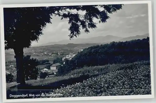 Deggendorf Donau Deggendorf Ludwigshoehe ungelaufen ca. 1955 / Deggendorf /Deggendorf LKR