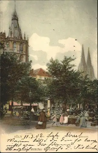 Koeln Rhein Altmarkt / Koeln /Koeln Stadtkreis