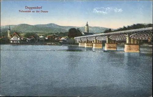 Deggendorf Donau Deggendorf Donau Bruecke x / Deggendorf /Deggendorf LKR