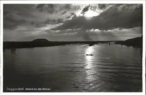 Deggendorf Donau Abend, Donau / Deggendorf /Deggendorf LKR