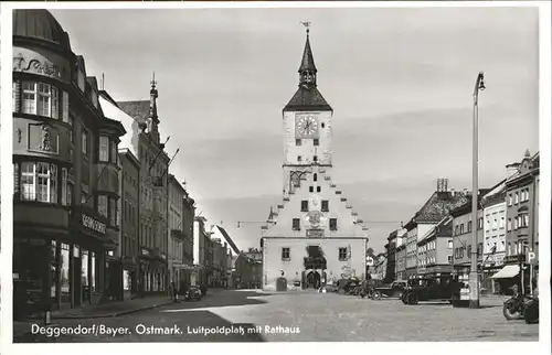 Deggendorf Donau Luitpoldplatz, Rathaus / Deggendorf /Deggendorf LKR