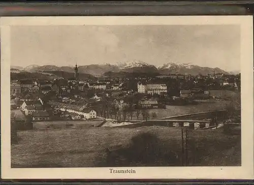 Traunstein Gesamtansicht Kat. Traunstein