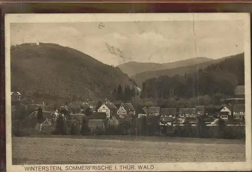 Winterstein Emsetal Thueringen Gesamtansicht Kat. Emsetal