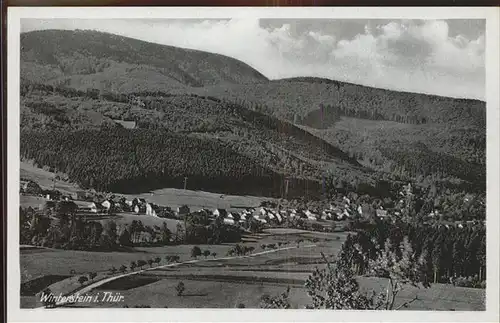 Winterstein Emsetal Thueringen Panorama Kat. Emsetal