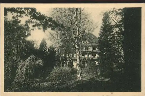 Bad Liebenstein Sanatorium Winterhaus Park Kat. Bad Liebenstein