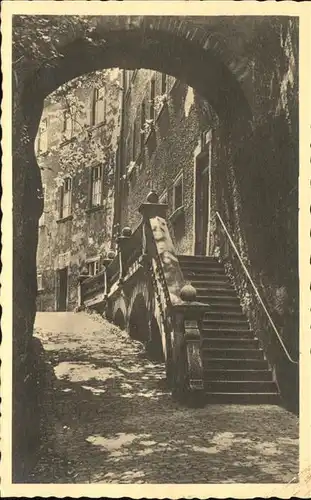 Greiz Thueringen Oberes Schloss Treppe Kat. Greiz