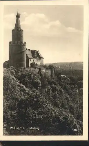 Weida Osterburg Kat. Weida Thueringen