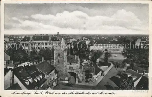 Naumburg Saale Marienkirche Marientor Kat. Naumburg