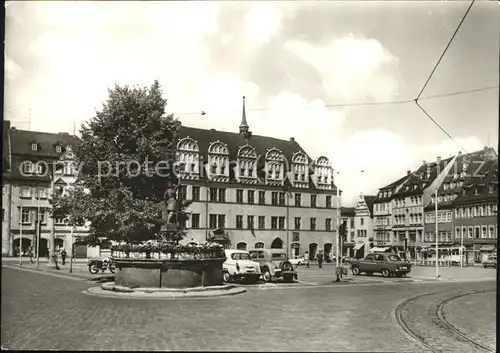 Naumburg Saale Wilhelm Pieck Platz Rathaus Kat. Naumburg