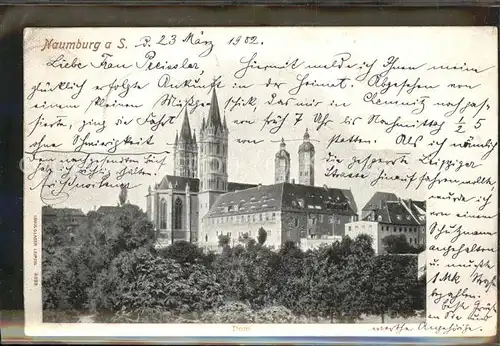 Naumburg Saale Dom Kat. Naumburg