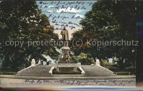 Naumburg Saale Denkmal Kaiser Friedrich d. Grosse Kat. Naumburg