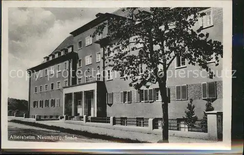 Naumburg Saale Altersheim Saale Kat. Naumburg