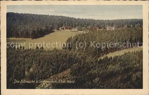 Oberhof Thueringen Die Schmuecke von Sachsenstein Kat. Oberhof Thueringen