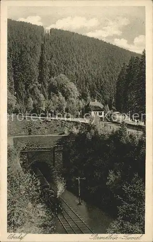 Oberhof Thueringen Brandleite Tunnel Kat. Oberhof Thueringen