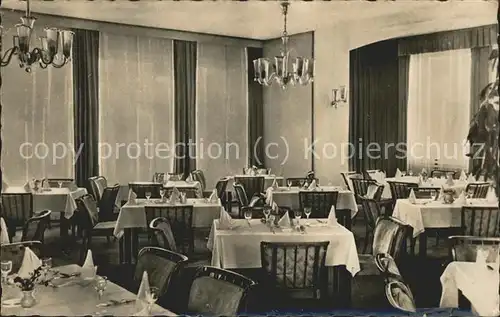 Oberhof Thueringen Ernst Thaelmann Haus Gasthaus Speisesaal Kat. Oberhof Thueringen