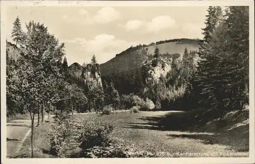 Oberhof Thueringen Kanzlersgrund Kat. Oberhof Thueringen