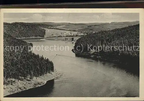 dg13643 Saaletalsperre Mit Stausee Kategorie. Burgk Alte Ansichtskarten