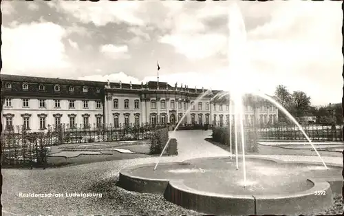 Ludwigsburg Residenzschloss Kat. Ludwigsburg