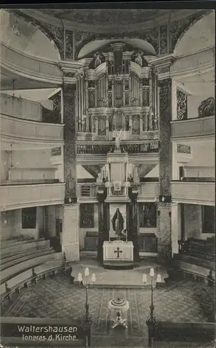 Kirchenorgel Waltershausen  Kat. Musik