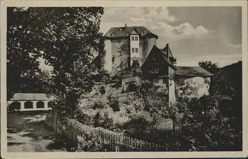 Leutenberg Thueringen Friedensburg Kat. Leutenberg