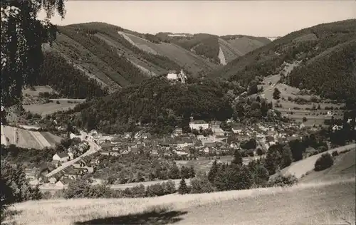 Leutenberg Thueringen Totalansicht Kat. Leutenberg