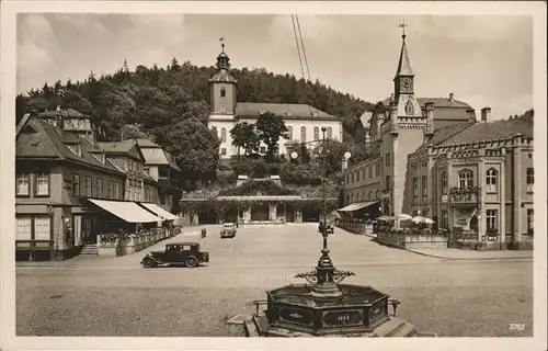 Leutenberg Thueringen Marktplatz Kat. Leutenberg