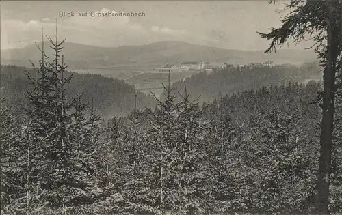 Grossbreitenbach Thueringen Panorama / Grossbreitenbach /Ilm-Kreis LKR