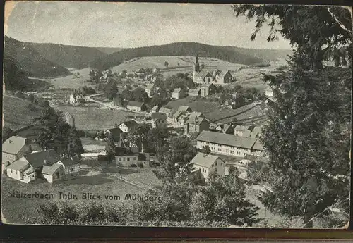 Stuetzerbach Blick vom Muehlberg Kat. Stuetzerbach