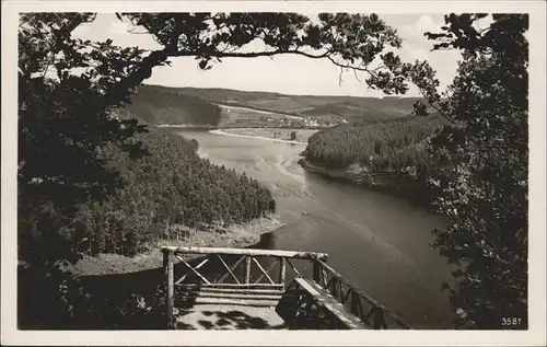 dd39478 Saaletalsperre Stausee Kategorie. Burgk Alte Ansichtskarten