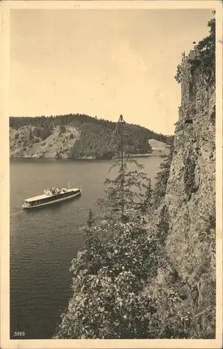 dd39630 Saaletalsperre Am Stausee Totenfels b.Zoppoten Kategorie. Burgk Alte Ansichtskarten