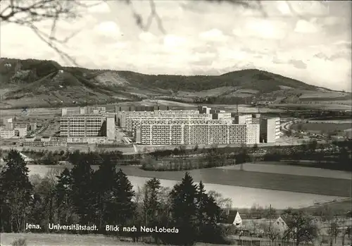 Jena Blick nach Neu Lobeda Kat. Jena