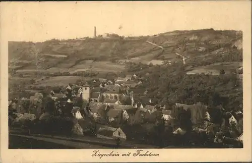 Ziegenhain Jena Mit Fuchsturm Kat. Jena