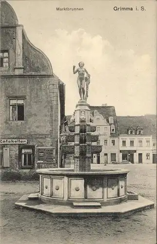 Grimma Marktbrunnen Kat. Grimma