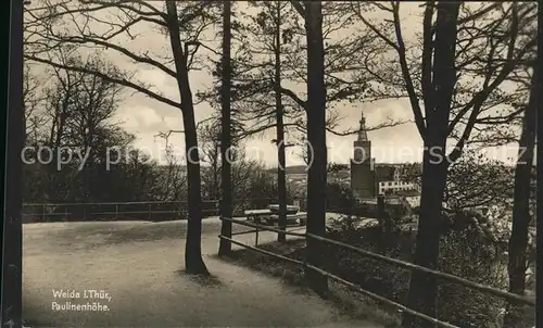 Weida Thueringen Paulinenhoehe Kat. Weida Thueringen